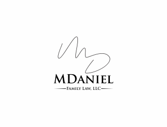 McDaniel Family Law, LLC  logo design by eagerly