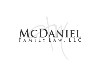 McDaniel Family Law, LLC  logo design by fortunato