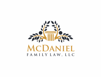 McDaniel Family Law, LLC  logo design by ammad