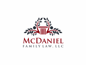 McDaniel Family Law, LLC  logo design by ammad