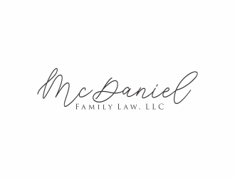 McDaniel Family Law, LLC  logo design by haidar