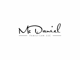 McDaniel Family Law, LLC  logo design by haidar