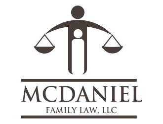 McDaniel Family Law, LLC  logo design by ElonStark