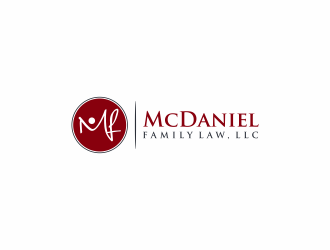 McDaniel Family Law, LLC  logo design by ammad