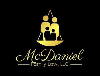 McDaniel Family Law, LLC  logo design by onetm