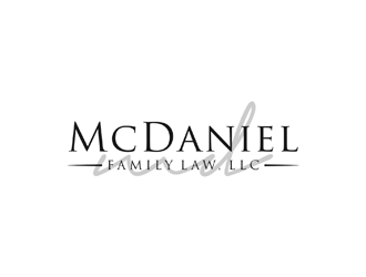 McDaniel Family Law, LLC  logo design by ndaru