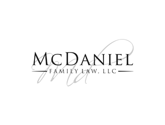 McDaniel Family Law, LLC  logo design by ndaru