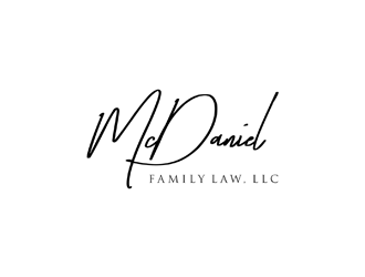 McDaniel Family Law, LLC  logo design by ndaru