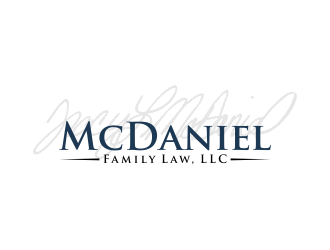McDaniel Family Law, LLC  logo design by rykos