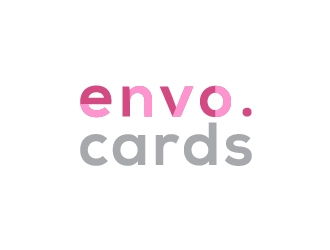 envo.cards logo design by eyeglass