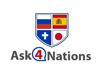 Ask4Nations logo design by THOR_