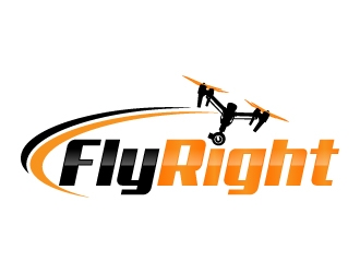 FlyRight logo design by jaize