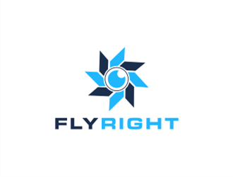 FlyRight logo design by sheilavalencia