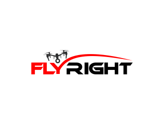 FlyRight logo design by akhi