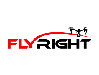 FlyRight logo design by akhi