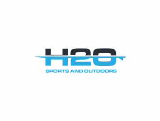 H2O Sports and Outdoors logo design by ammad