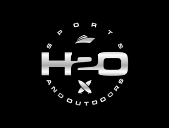 H2O Sports and Outdoors logo design by bomie