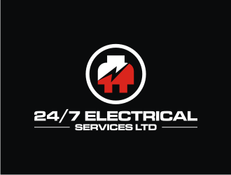 24/7 Electrical Services LTD logo design by R-art