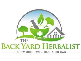 The Back Yard Herbalist logo design by PMG