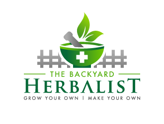 The Back Yard Herbalist logo design by pencilhand