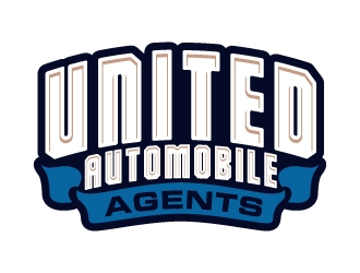 United Automobile Agents logo design by Aelius