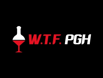 W.T.F. PGH logo design by eyeglass