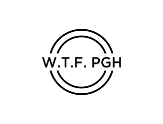 W.T.F. PGH logo design by oke2angconcept