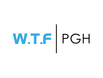 W.T.F. PGH logo design by giphone
