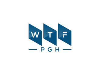 W.T.F. PGH logo design by pencilhand