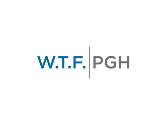 W.T.F. PGH logo design by rief