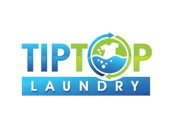TIP TOP LAUNDRY logo design by REDCROW