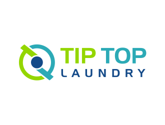 TIP TOP LAUNDRY logo design by cintoko