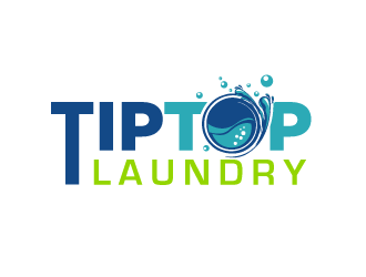 TIP TOP LAUNDRY logo design by scriotx