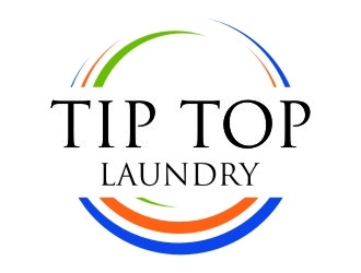 TIP TOP LAUNDRY logo design by jetzu