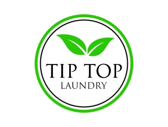 TIP TOP LAUNDRY logo design by jetzu