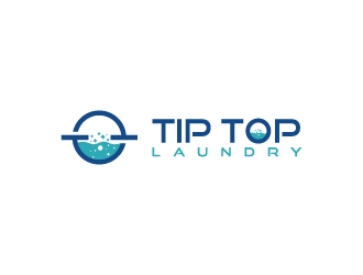 TIP TOP LAUNDRY logo design by maserik
