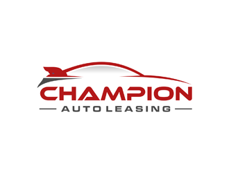 Champion Auto Leasing logo design by ndaru
