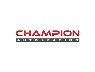Champion Auto Leasing logo design by ndaru