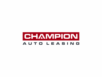 Champion Auto Leasing logo design by ammad