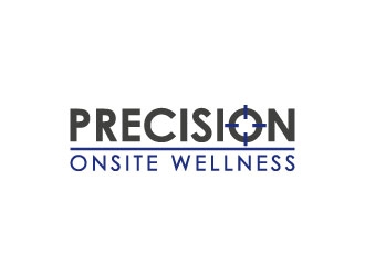Precision Onsite Wellness logo design by pixalrahul