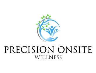 Precision Onsite Wellness logo design by jetzu