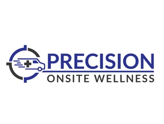 Precision Onsite Wellness logo design by Roma