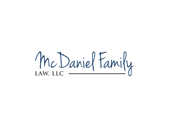 McDaniel Family Law, LLC  logo design by Zhafir