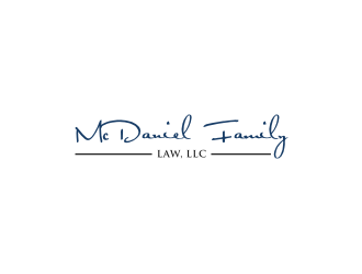 McDaniel Family Law, LLC  logo design by Zhafir