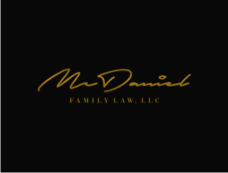 McDaniel Family Law, LLC  logo design by alby