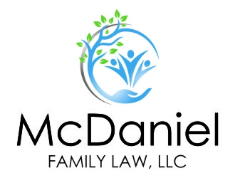 McDaniel Family Law, LLC  logo design by jetzu