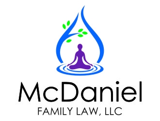 McDaniel Family Law, LLC  logo design by jetzu