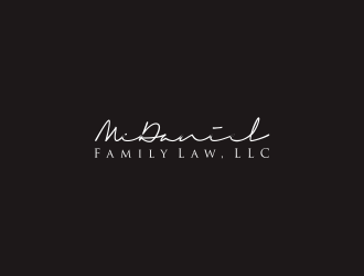 McDaniel Family Law, LLC  logo design by L E V A R