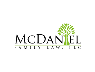 McDaniel Family Law, LLC  logo design by keylogo