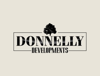 Donnelly Developments logo design by Erasedink